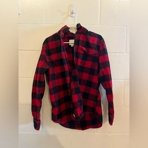 Medium Red Flannel From American Eagle